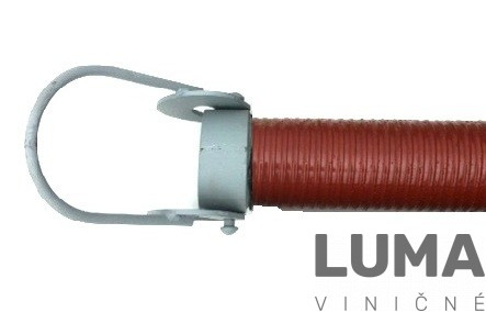PVC hadica FIRE o110mm so spojkami rýchlouzáver, dĺžka 2,4m