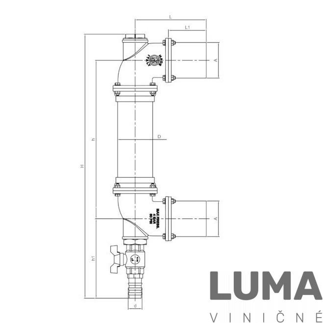 Hladinoznak 1500mm