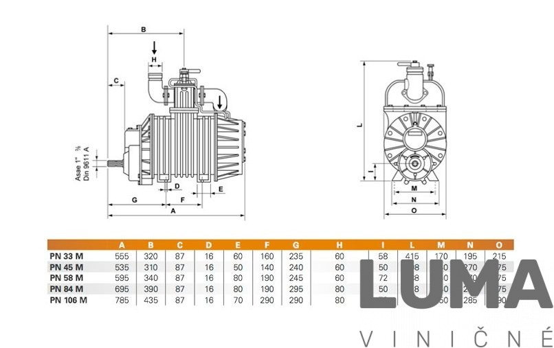 JUROP PN 106 M